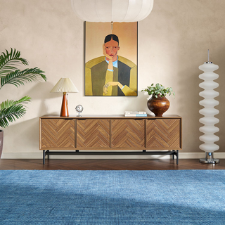 Axis Herringbone 69" TV Console
