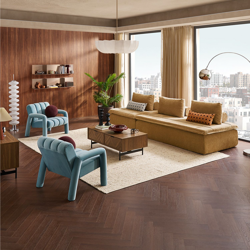 Pooof Block Modular Sofa, 3 Seater