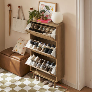 Hannah Shoe Cabinet, Riviera Oak