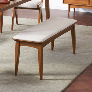 Retrovie Mid-Century Modern 47" Dining Bench