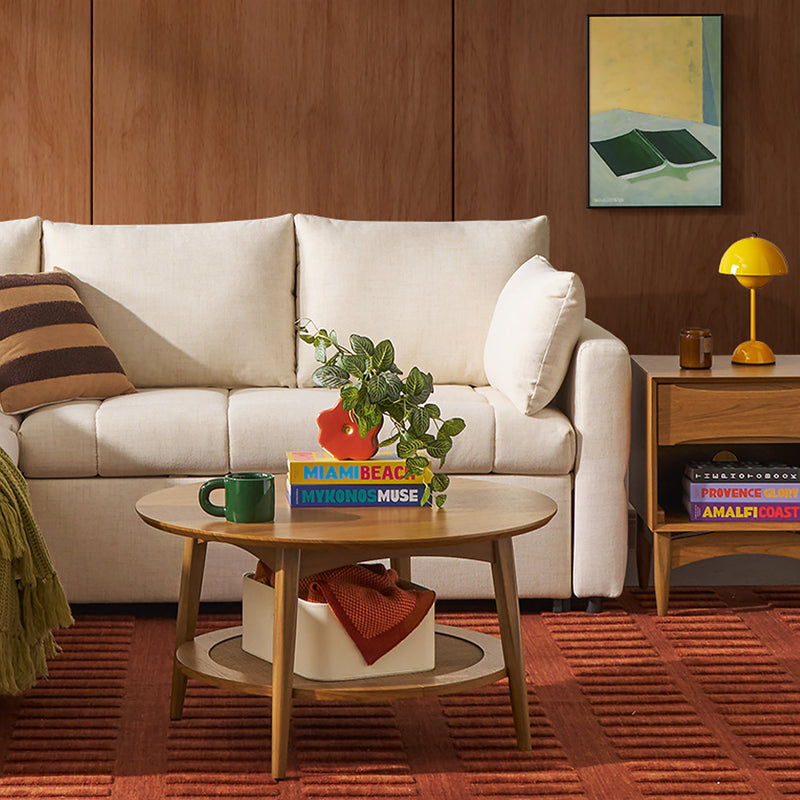 SleepStash 2 Seater Armless Storage Sofa