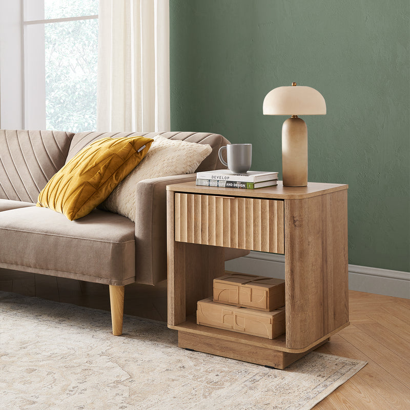 Brooklyn Side Tables (Pair) + Lift-top Coffee Table (New)