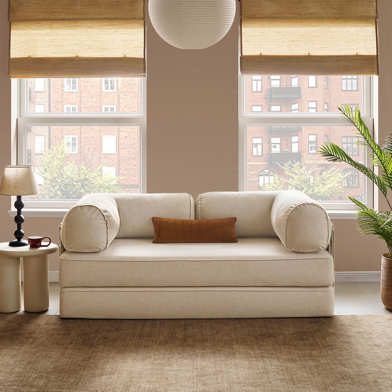 JelliCouch L-Shaped Sofa, Corner Closed