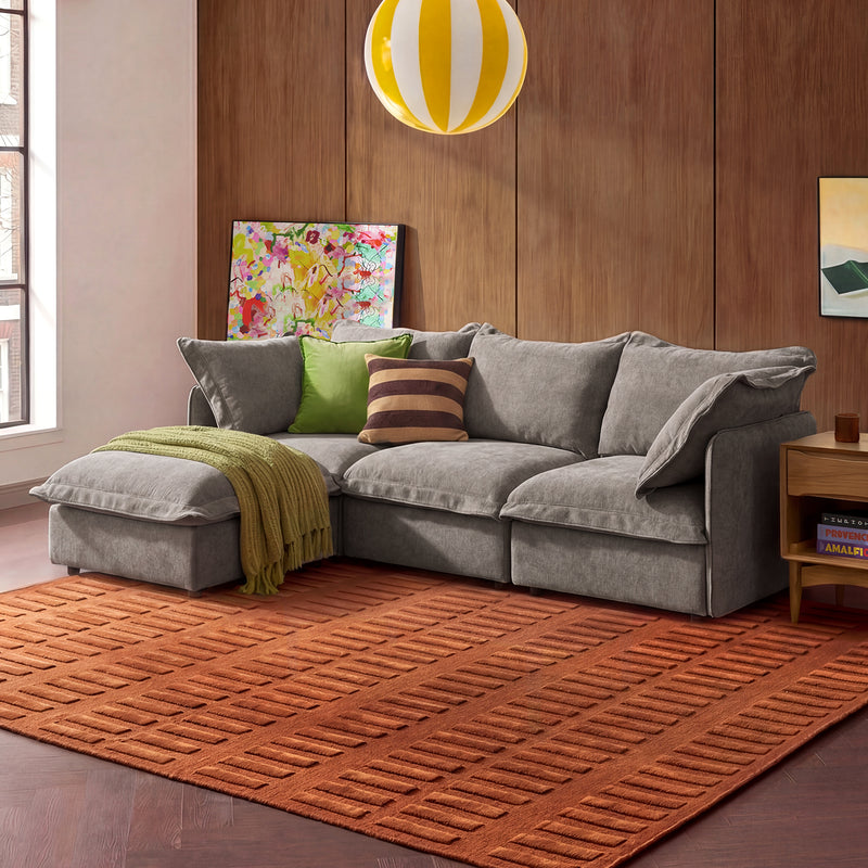 Qoosh 5-Seat L-Shaped Cloud Sofa