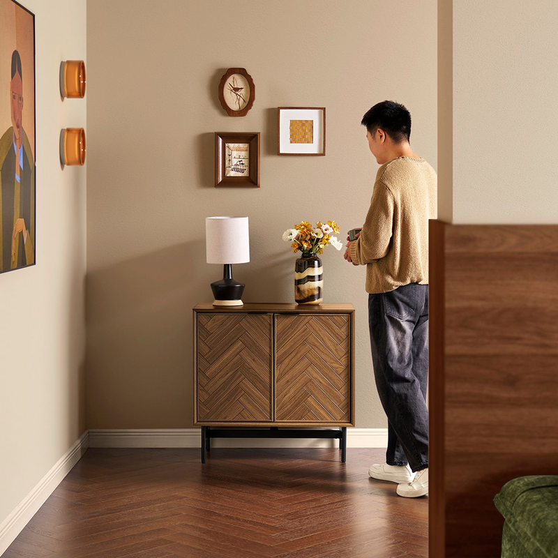 Axis Herringbone Cabinet
