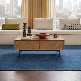 Axis Herringbone 47" Coffee Table