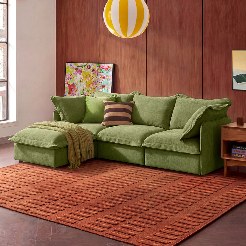 Qoosh 5-Seat L-Shaped Cloud Sofa