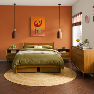 Retrovie 4-Piece Queen Bedroom Set
