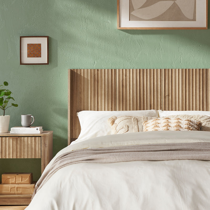 Brooklyn Bedroom Set - Headboard + Bed Side Table (Pair)