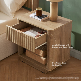 Brooklyn Nightstand, Golden Oak