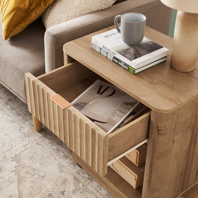 Brooklyn Side Tables (Pair) + Lift-top Coffee Table (New)