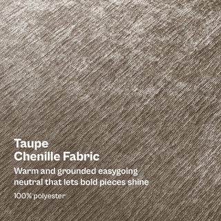 Macy Washable Slipcover Only (3 Seater), Taupe Chenille