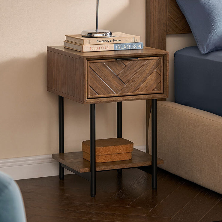 Axis 3-Piece Bedroom Set (6-Drawer Dresser, Nightstands)