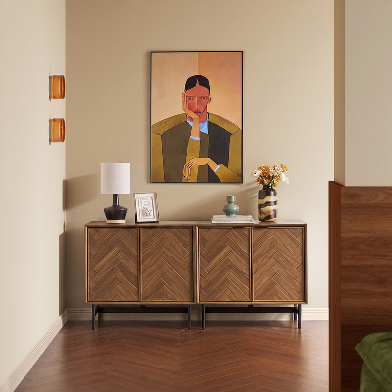 Axis Herringbone Cabinet