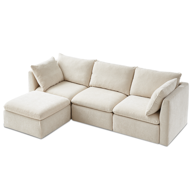 Macy Slipcover Only - 4-Seat L-Shaped Sofa