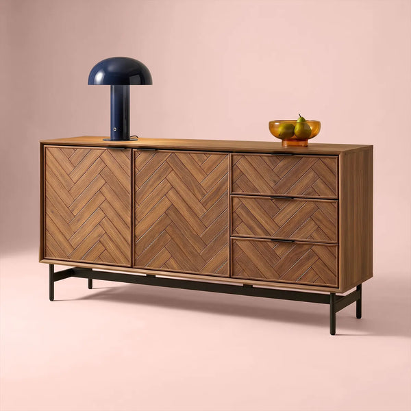 Axis Herringbone 59" Sideboard