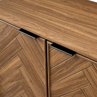 Axis Herringbone 69" TV Stand & Coffee Table Set