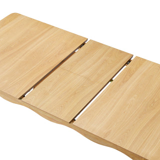 Elowen Farmhouse 63"-79" Extendable Dining Table