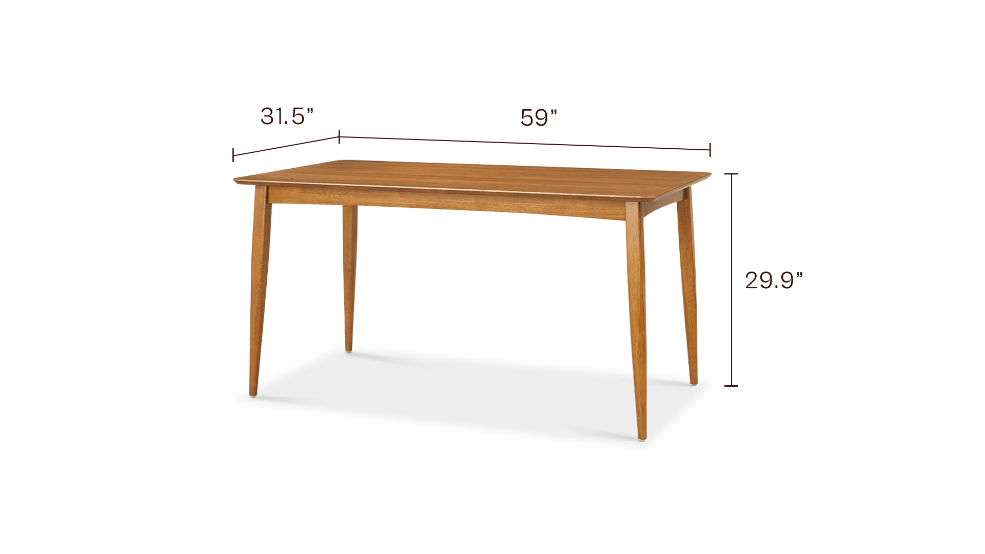 Retrovie 59” Dining Table