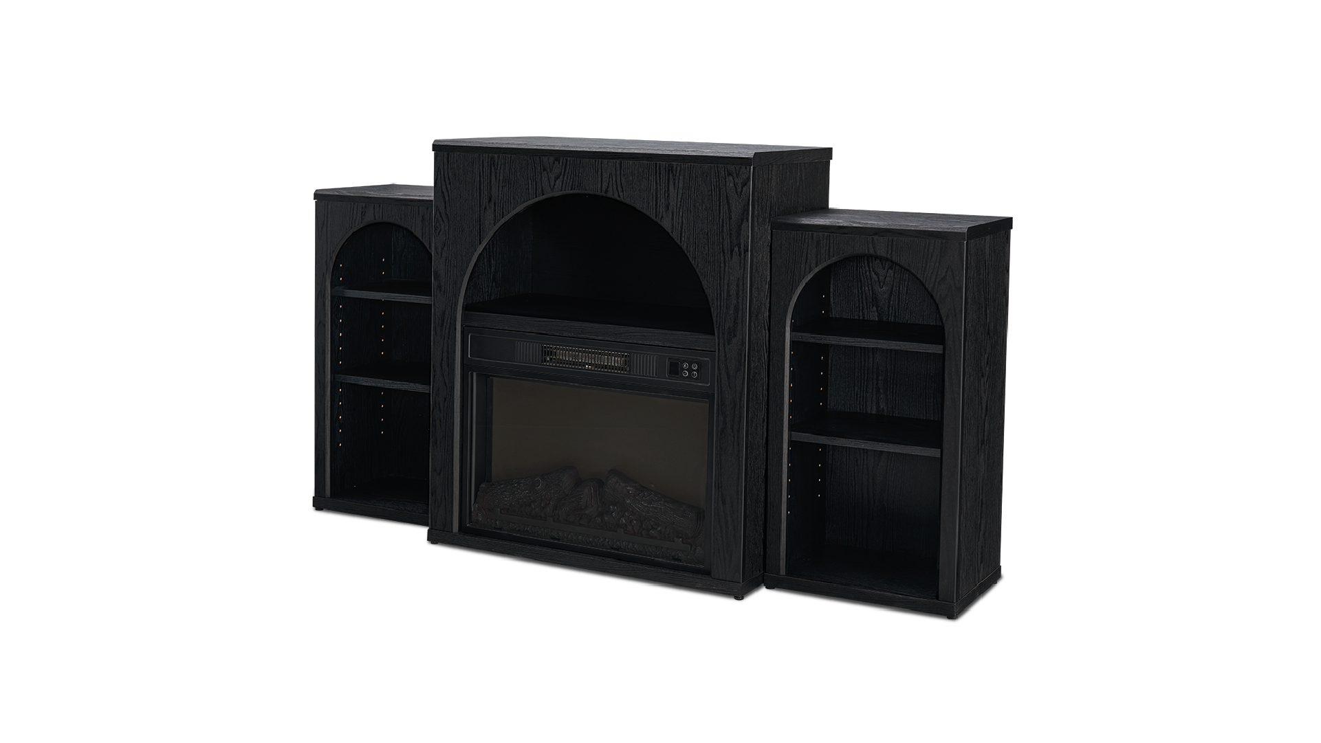 Blake 59" Electric Fireplace Mantel TV Stand
