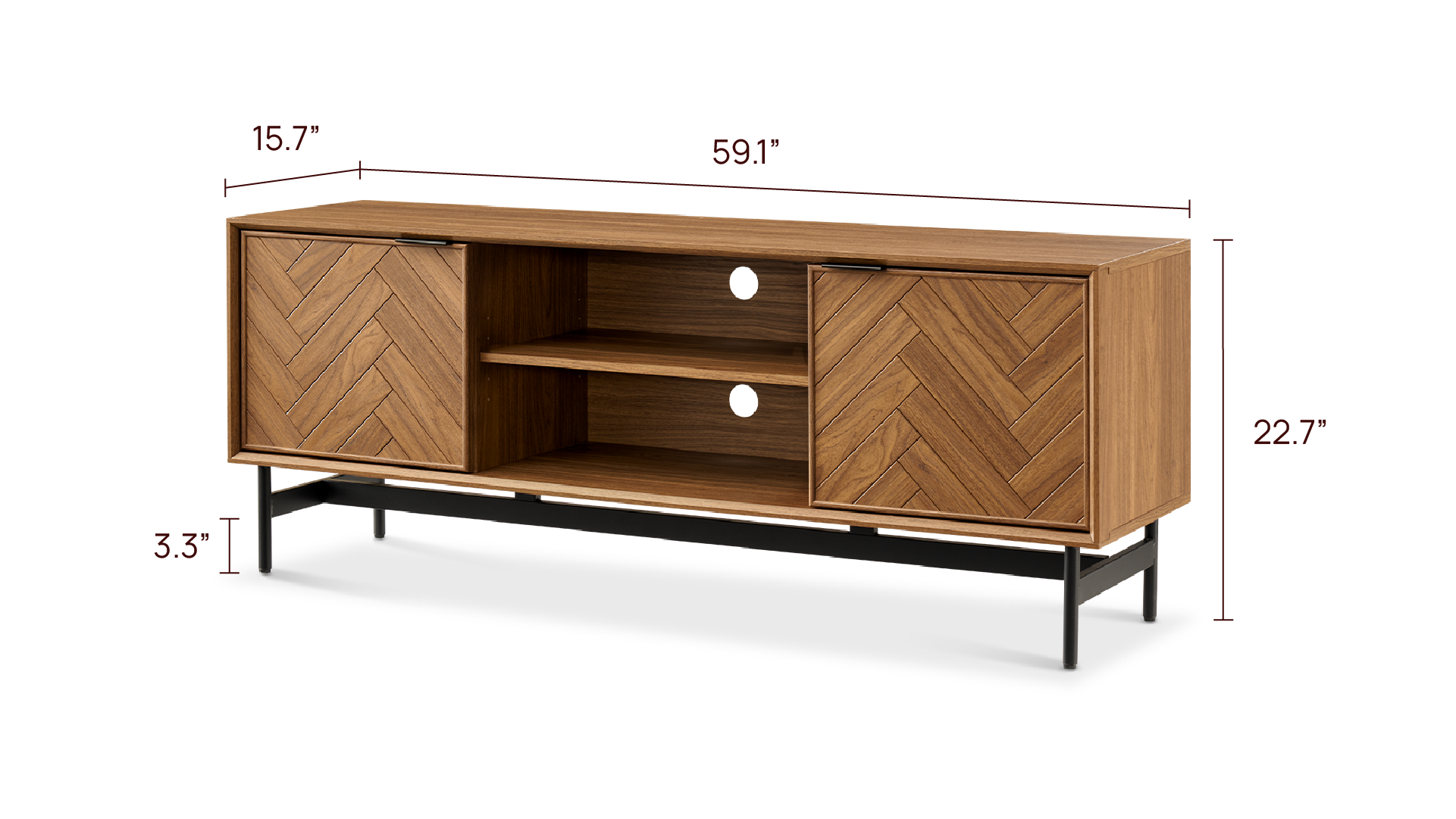 Axis 59" TV Stand