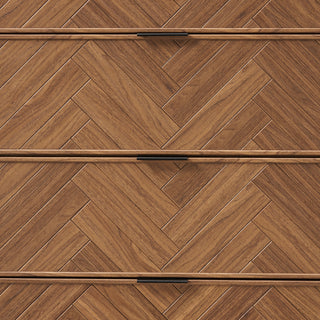 Axis Herringbone 4-Drawer Dresser
