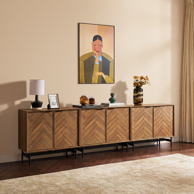Axis Herringbone Cabinet