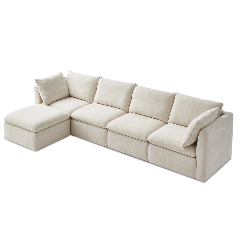 Macy Slipcover Only - 5-Seat L-Shaped Sofa