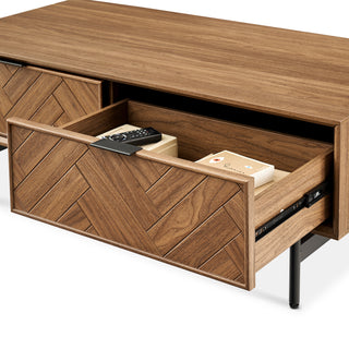 Axis Herringbone 47" Coffee Table