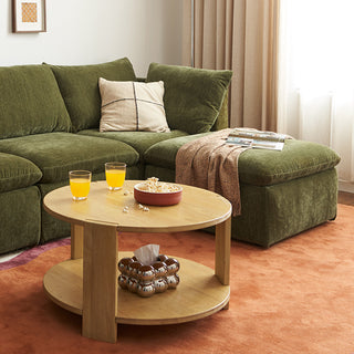 Macy Pit-sectional Sofa, Keystone Gray Chenille