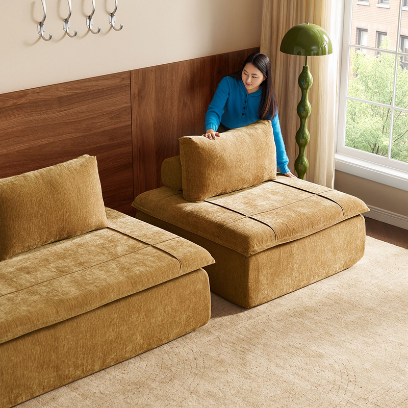 Pooof Block Modular Sofa, 2 Seater