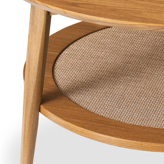 Retrovie Mid-Century Modern 31" Round Coffee Table