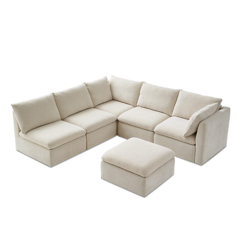 Macy Slipcover Only - 6-Seat L-Shaped Sofa