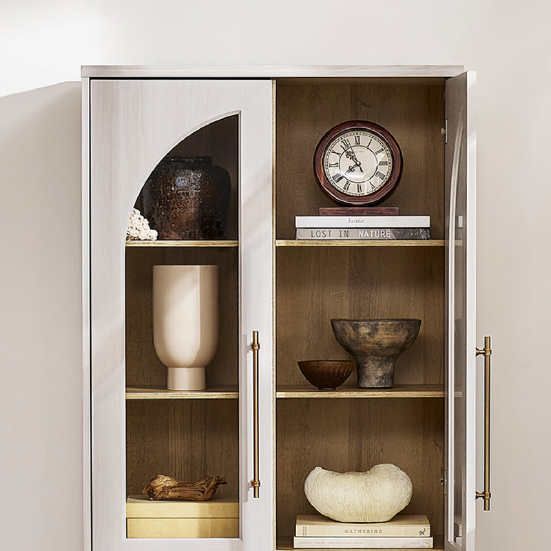 Blake Tall Acrylic Display Cabinet Arched