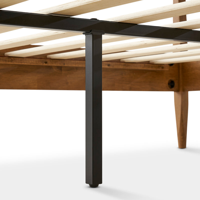 Retrovie Mid-Century Modern Queen Bed