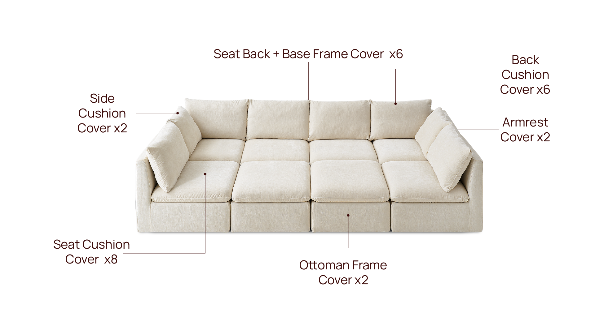 8Sleeper Slipcover