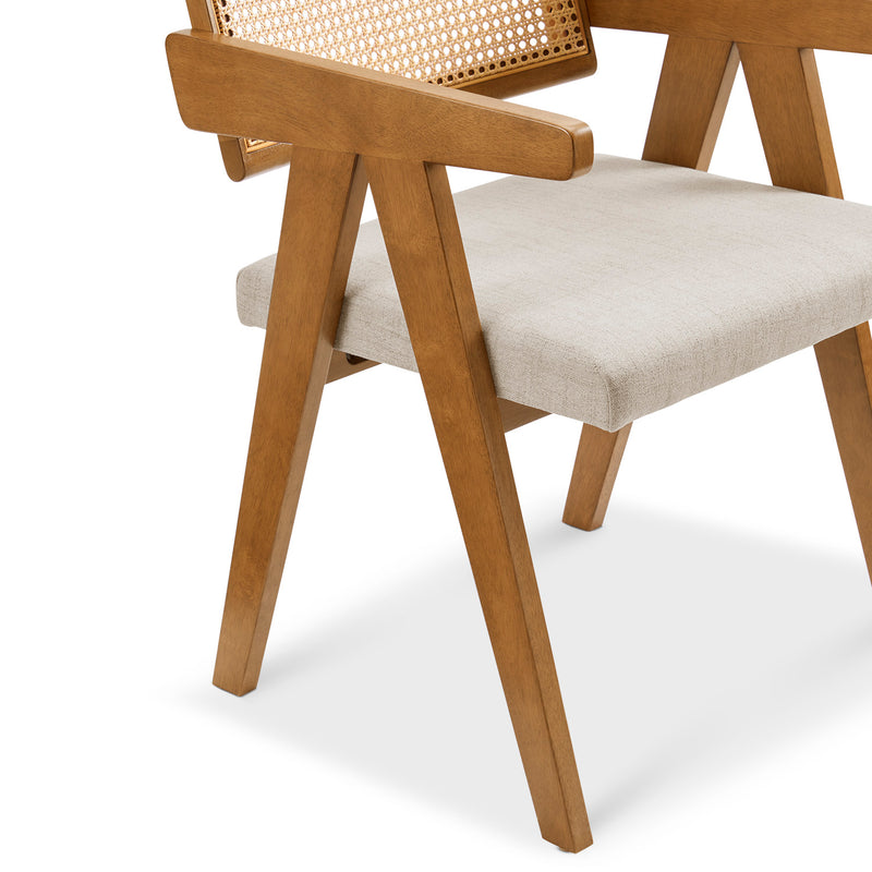 Weava Rattan Dining Armchair