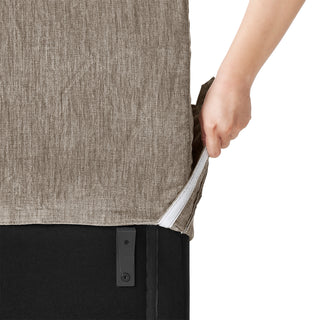 Macy Armrest Set, Taupe Chenille