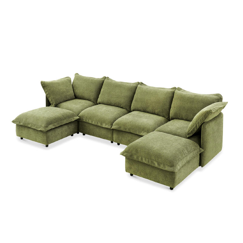 Qoosh Slipcover Only - 6-Seat U-Shaped Sofa