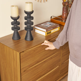 Retrovie Mid-Century Modern 6-Drawer Dresser