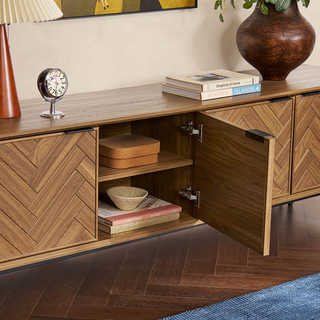 Axis Herringbone 69" TV Console
