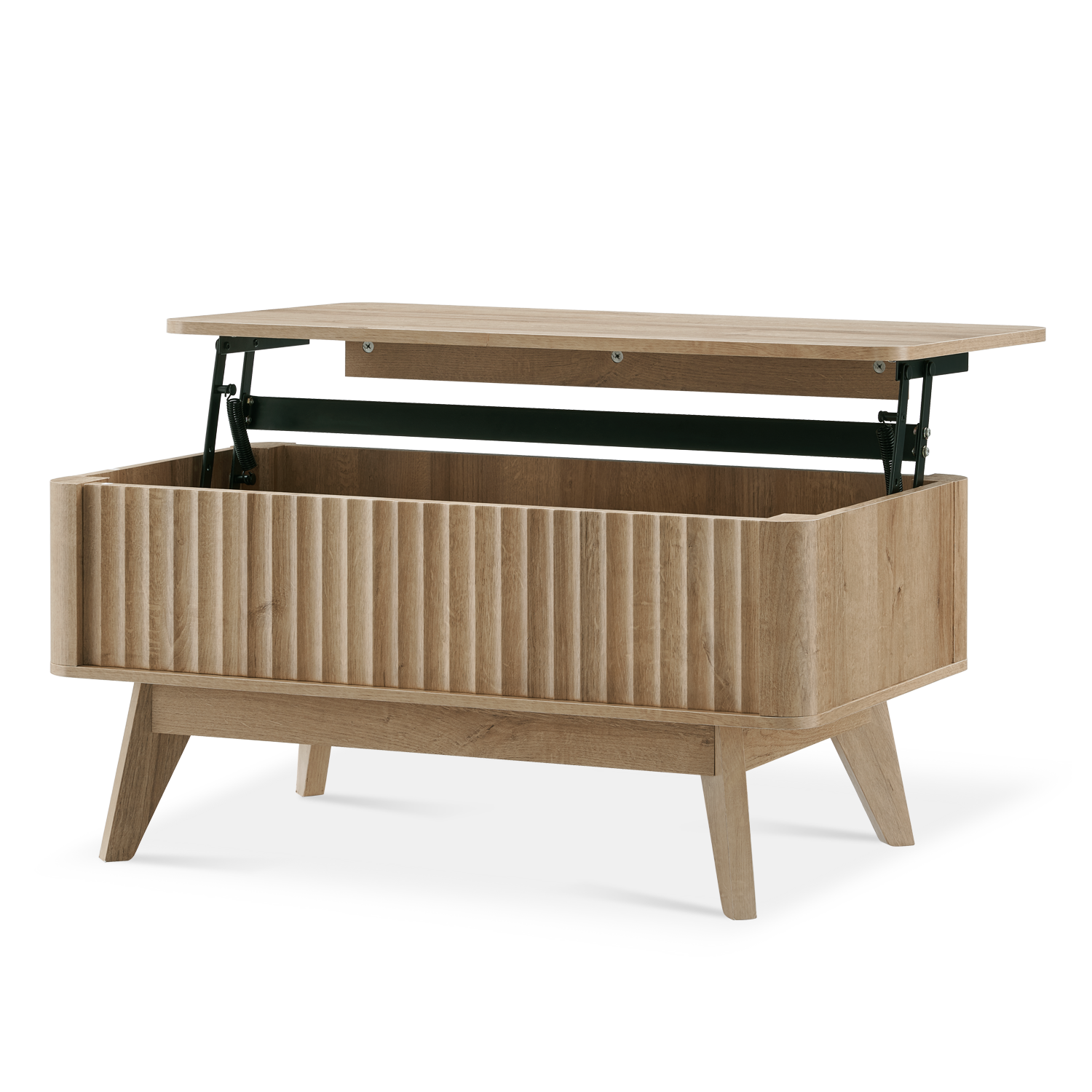Brooklyn Lift Top Coffee Table, Golden Oak