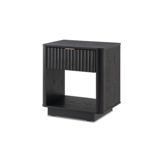 Brooklyn Nightstand, Black Oak