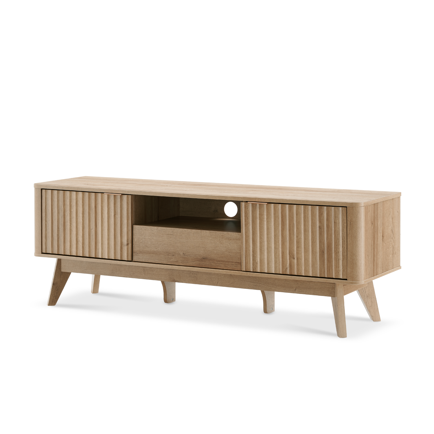 Brooklyn oak best sale tv unit