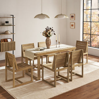 Bruno Outdoor 6-Seater Build-Your-Own Dining Set