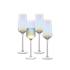 Enchant Champagne Glass Set of 4, Iridescent