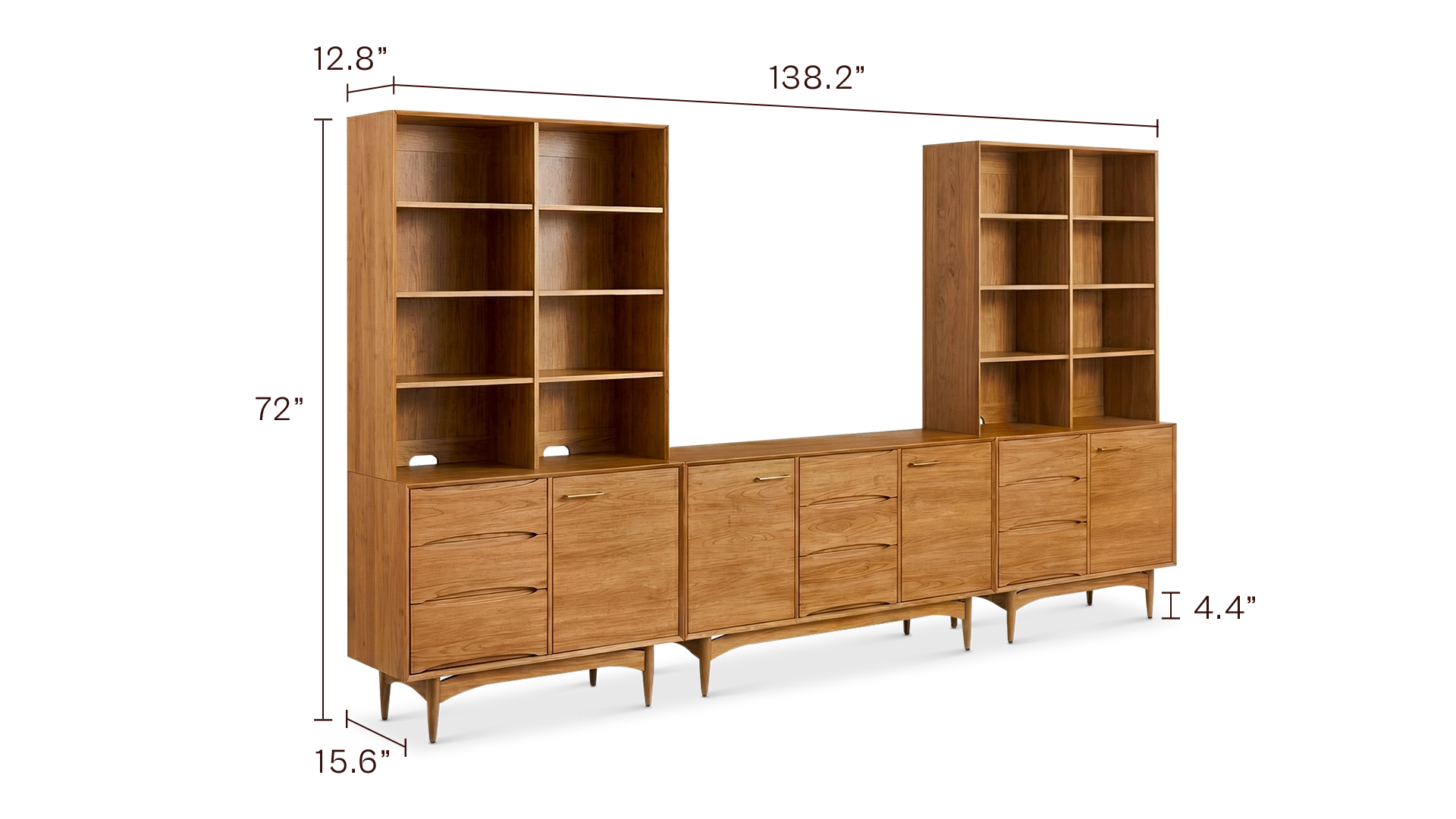 Retrovie 138” Entertainment Center