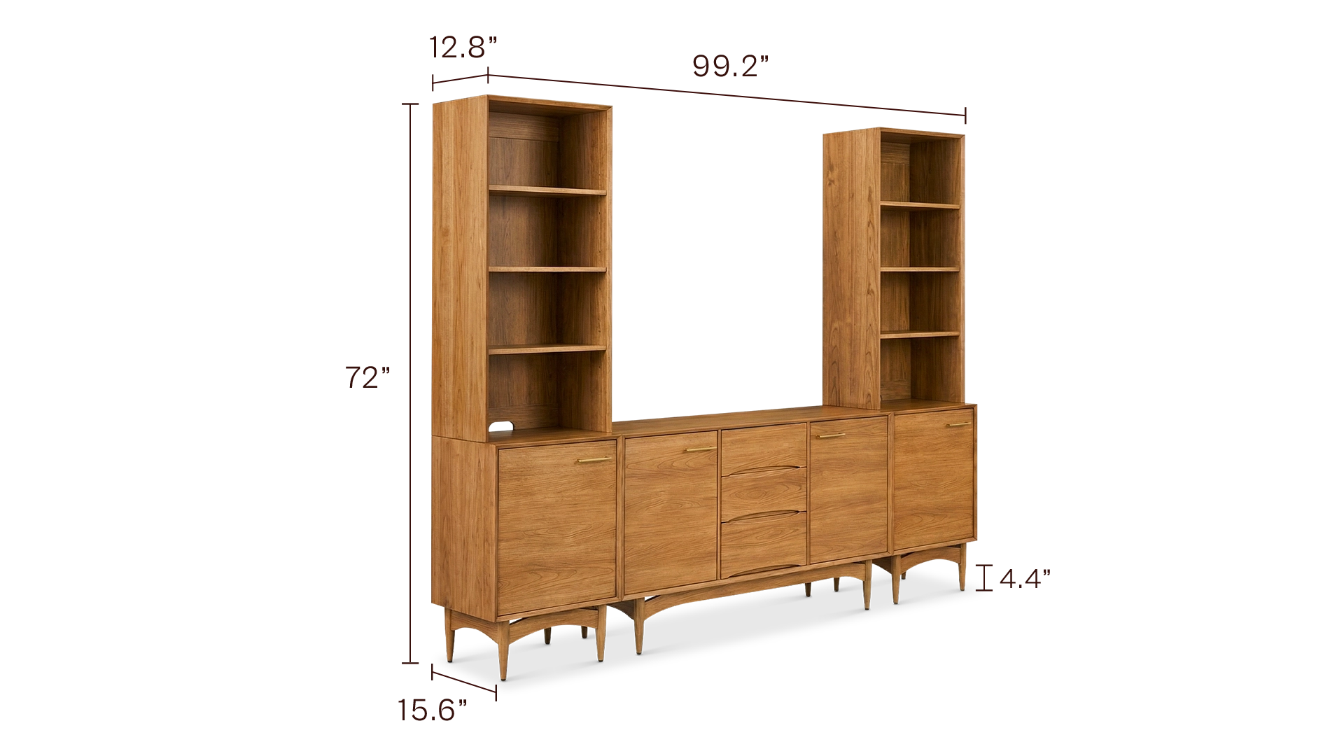 Retrovie 99” Entertainment Center
