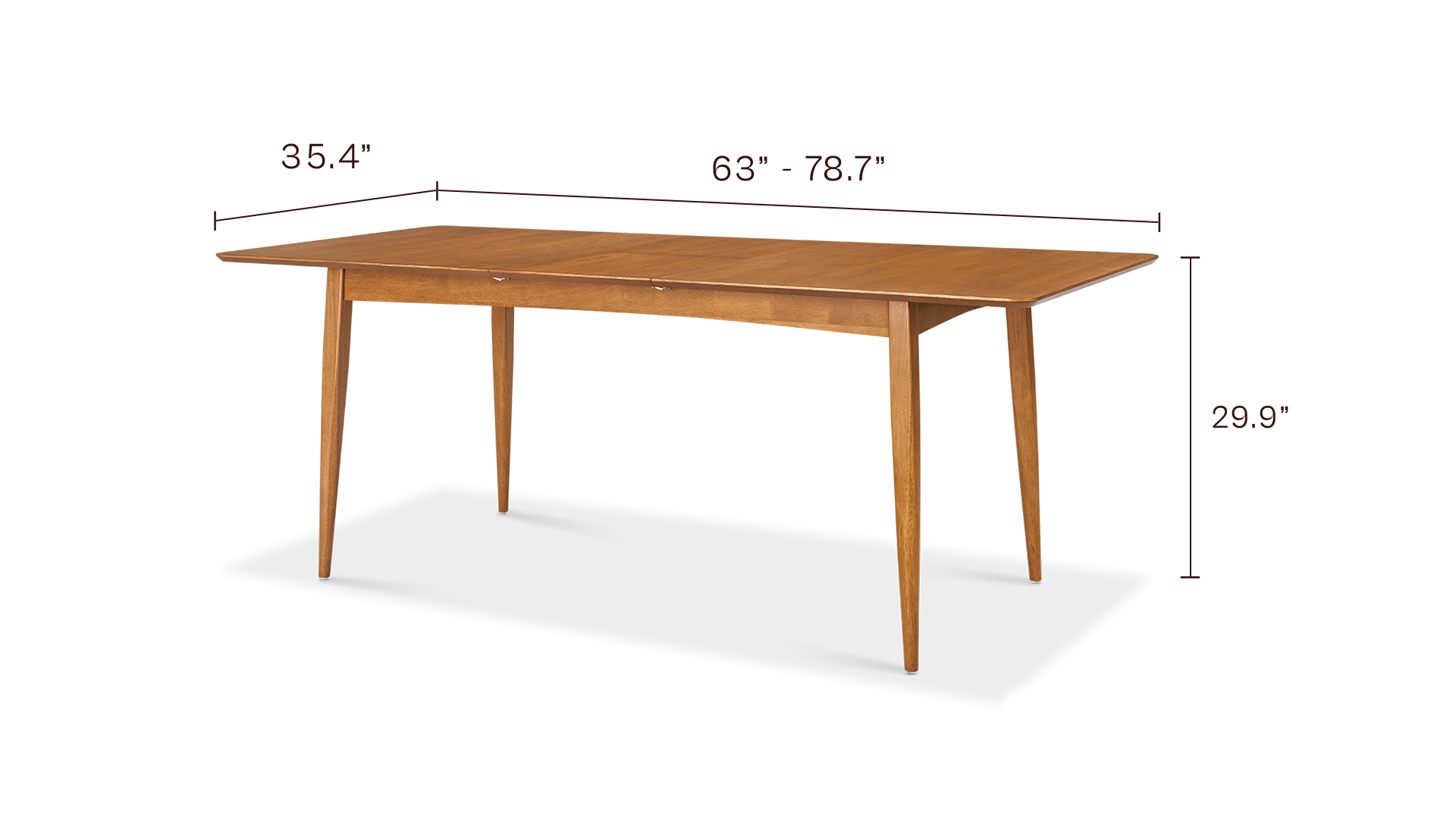 Retrovie Extendable Dining Table