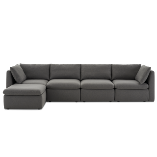 Macy Seats Modular Sectional Sofa with Fully Removable Covers